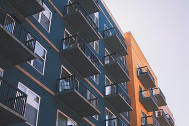 Modern residential apartments